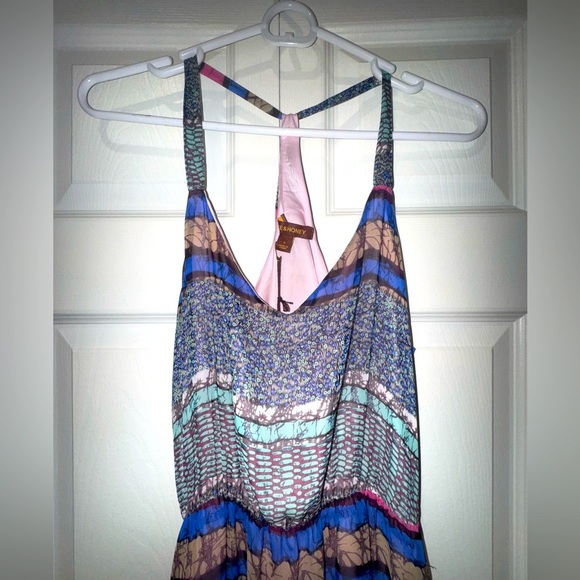 Hive & Honey Vibrant Striped Maxi Dress. Size Small. NWT - Picture 2 of 10